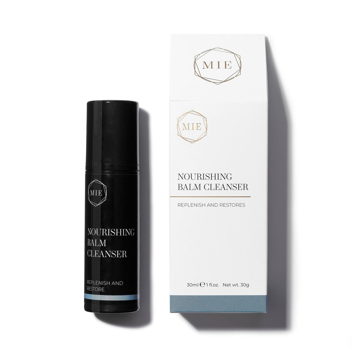 Nourishing Balm Cleanser + Tri - Active Hyaluronic Serum = Free Day Cream - MIE Skincare